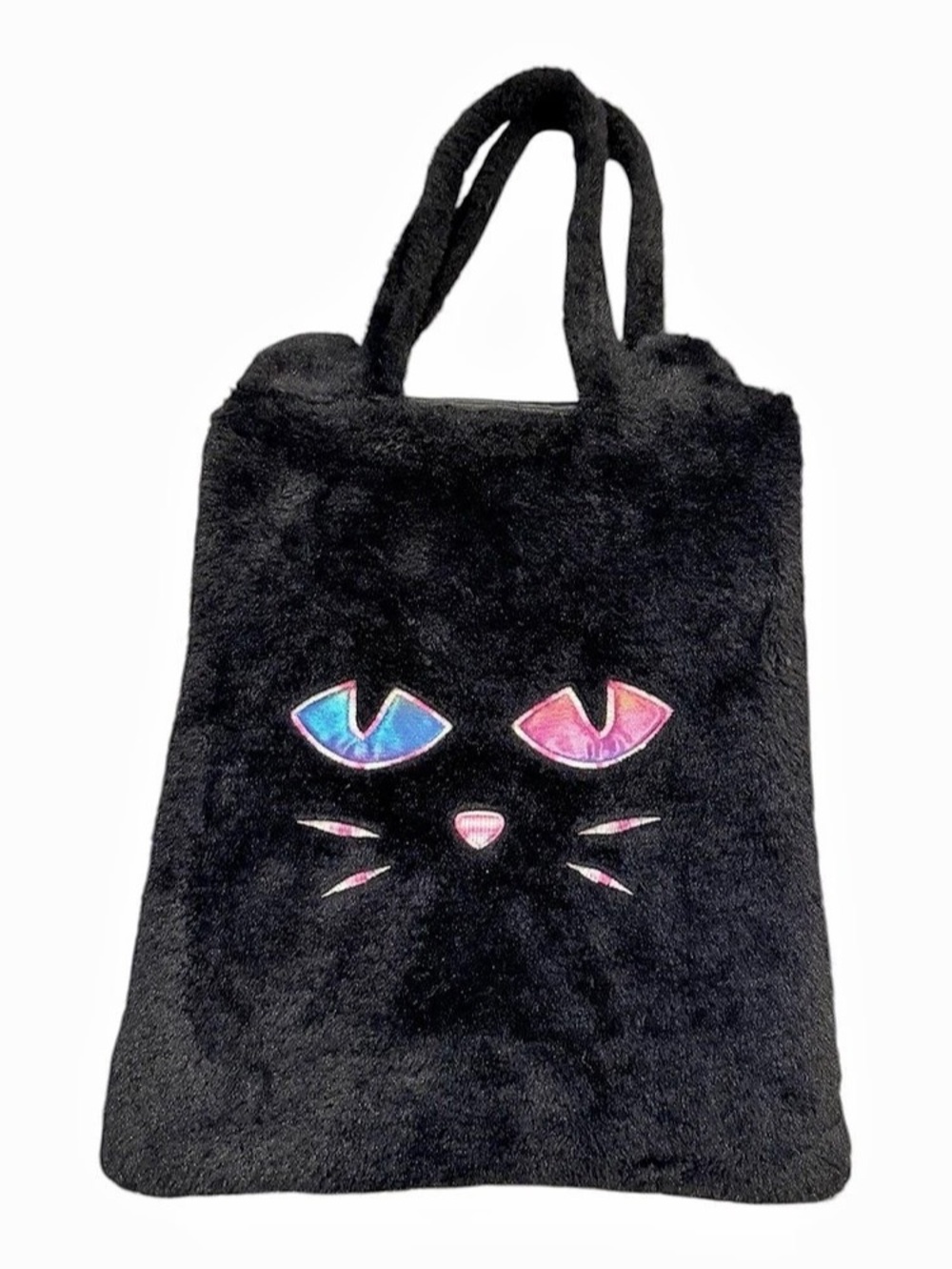 Black Cat Graphic Tote -Halloween Goody Bag